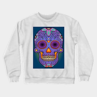 Sugar Skull 11 (Style:11) Crewneck Sweatshirt